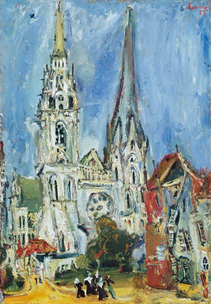 The cathedral of Chartres a Chaim Soutine