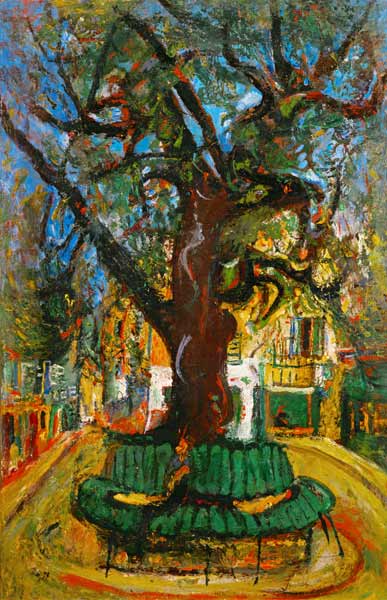 The tree in Vence / painti a Chaim Soutine