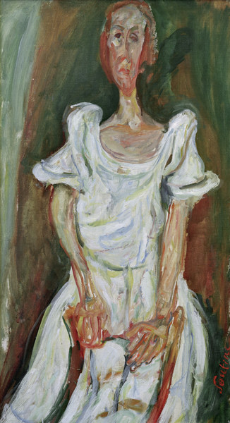 The Bride / painting a Chaim Soutine