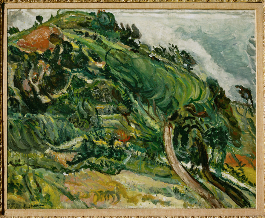Landscape with Trees a Chaim Soutine