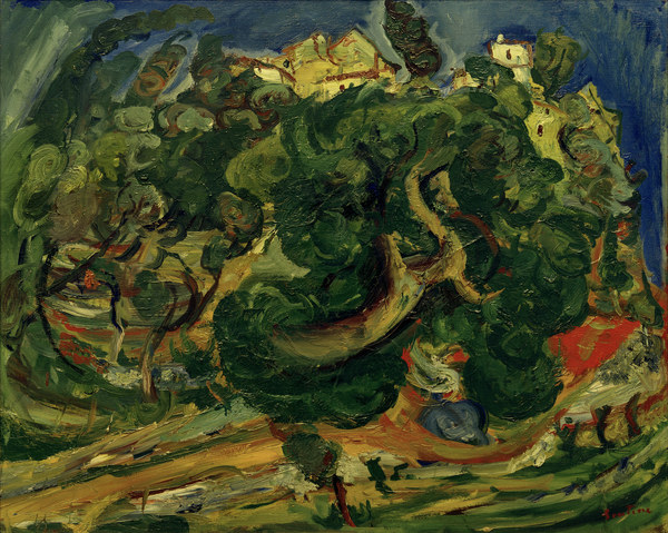 Landscapen in Southern France a Chaim Soutine
