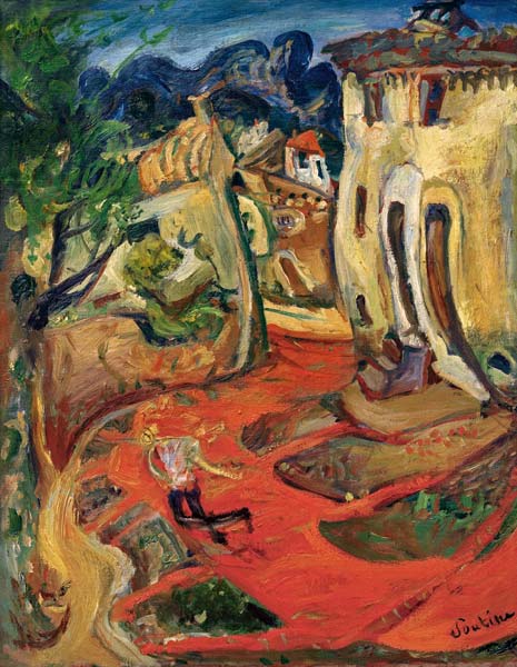 Street in Cagnes a Chaim Soutine