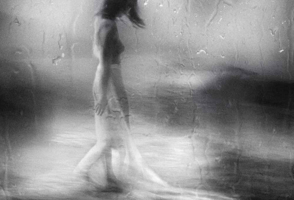 ...I met her sadly, in the lonely falling rain... a Charlaine Gerber