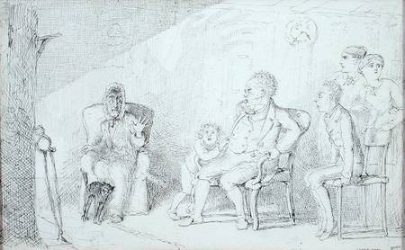 Ghost Story (pen & ink on paper) a Charles Altamont Doyle