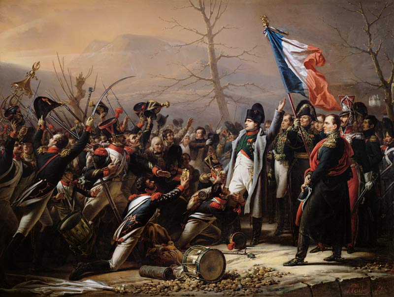 The return Napoleons of the island of Elba in February 1815. a Charles Baron von Steuben