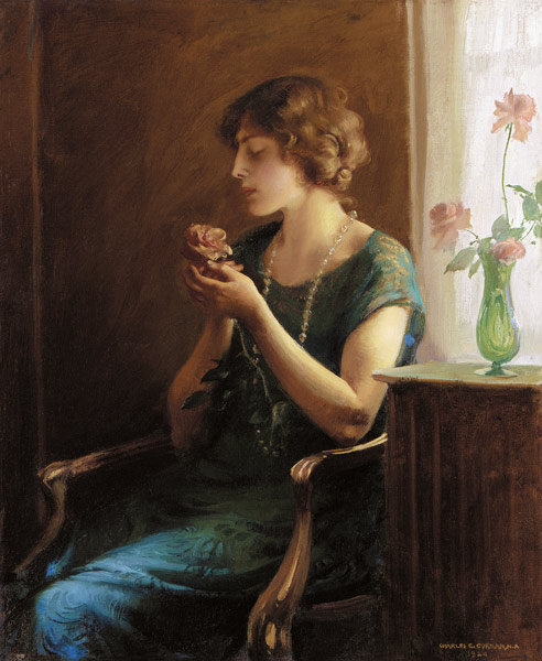 In voller Blüte a Charles Courtney Curran