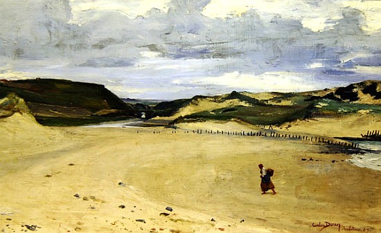 The Beach at Ambleteuse a Charles Durant