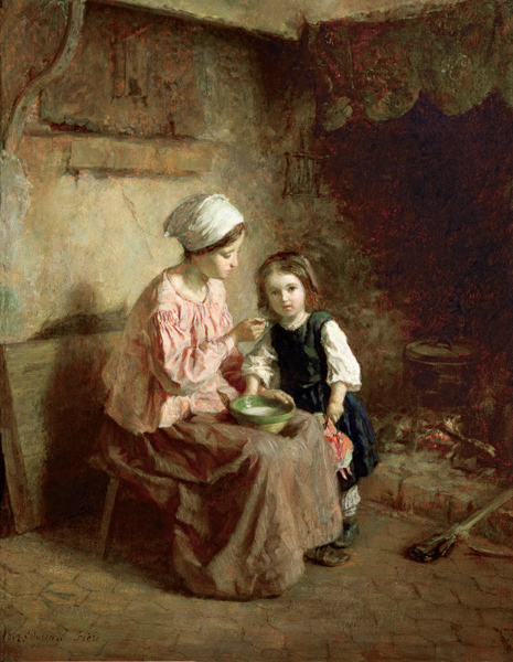 Supper Time a Charles Edouard Frere