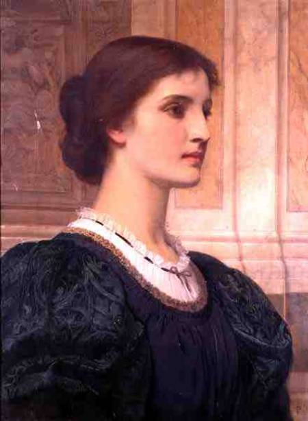 Portrait of Kate Dickens, wife of the artist a Charles Edward Perugini