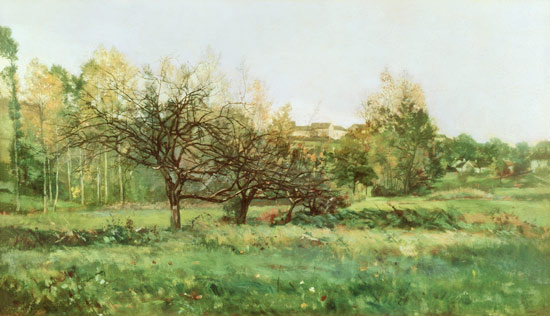 Paesaggio autunnale a Charles-François Daubigny