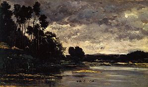 Sulla sponda del fiume a Charles-François Daubigny
