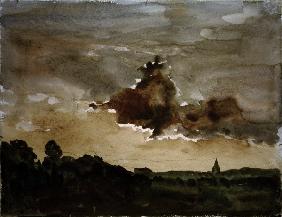 Ch.-F.Daubigny, Sunset