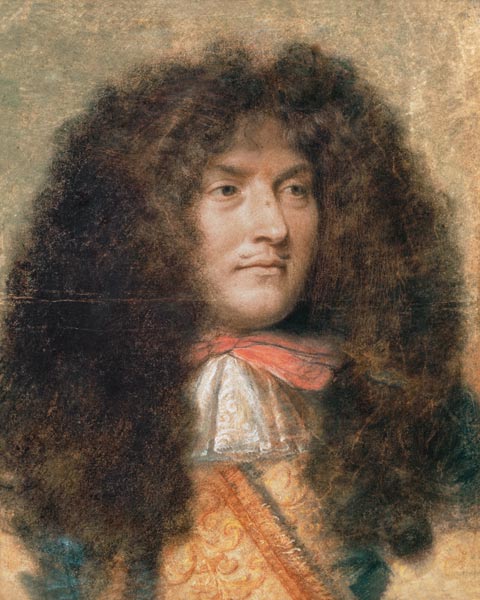 Portrait of Louis XIV (1638-1715) King of France a Charles Le Brun