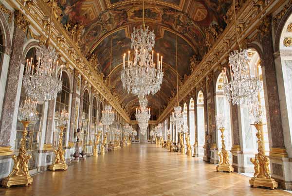 Versailles/ Halls of Mirrors/ Photo 2007 a Charles Le Brun
