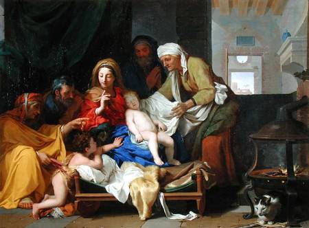 The Sleeping Christ a Charles Le Brun