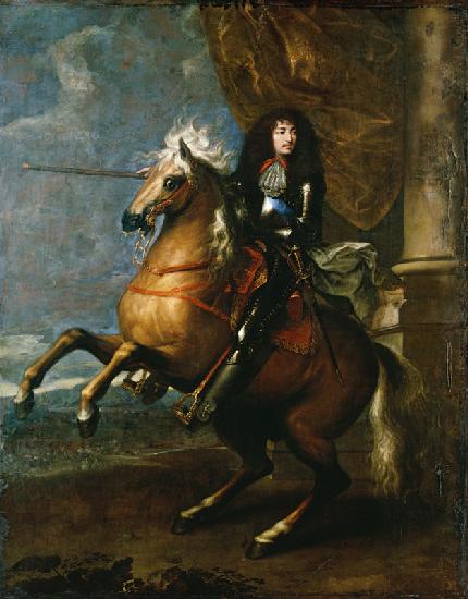 Reiterbildnis König Ludwigs XIV. von Frankreich (Portrait équestre de Louis XIV).