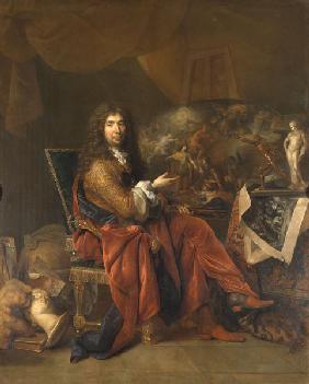 Charles Lebrun / Ptg.by de Largillière