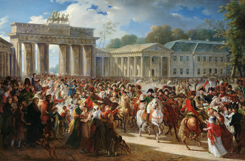 Napoleon in Berlin 1806 a Charles Meynier