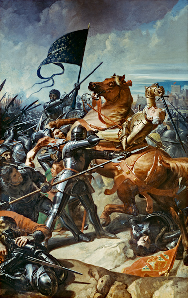Schlacht von Castillon a Charles Philippe Auguste de Lariviere