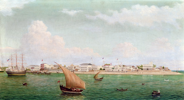Zanzibar Harbour a Charles Porter Brown