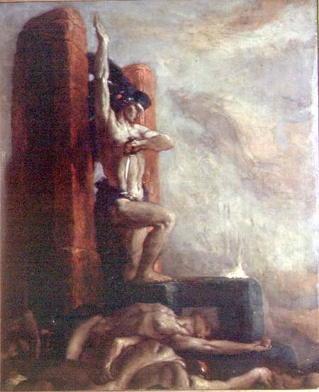 The Death of Montezuma (1466-1520) a Charles Ricketts