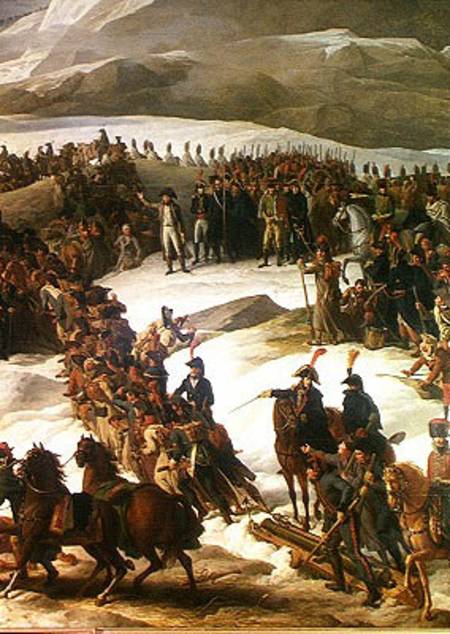 The French Army Crossing the St. Bernard Pass, 20th May 1800 a Charles Thevenin