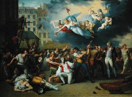 Massacre of the Marquis de Pellepont a Charles Thevenin