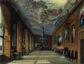 The Ball Room, Windsor Castle, from 'Royal Residences', engraved by Thomas Sutherland (b.1785), pub.