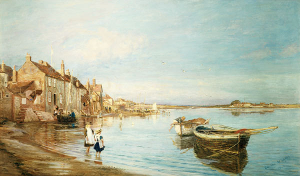 All On A Summers''s Day, At Bosham, Sussex a Charles William Wyllie