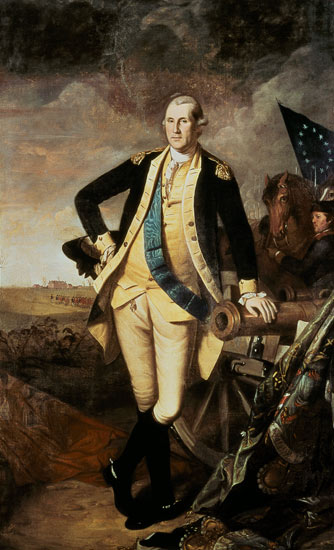 George Washington at Princeton a Charles Willson Peale