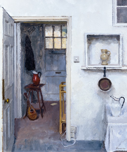 Interior with Red Jug, 2005 (oil on canvas)  a Charles E.  Hardaker