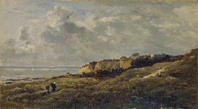 Coastal Landscape in Normandy (Villerville-sur-Mer)