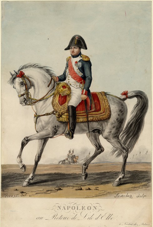 Napoleon Returning from the Island of Elba a Charles Francois Gabriel Levachez