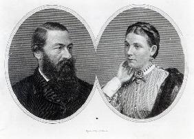Sir Samuel and Lady Florence Baker