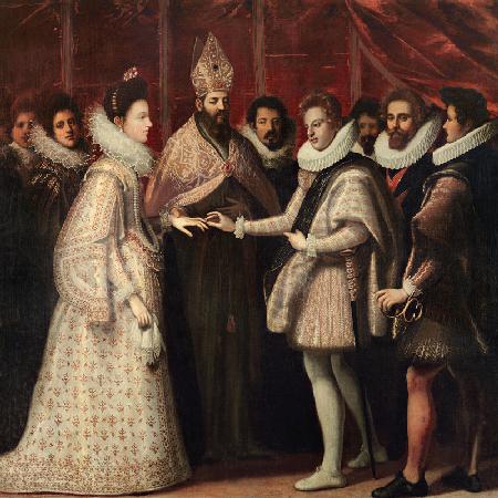 The Marriage of Catherine de Medici (1519-98) and Henri II (1519-59)