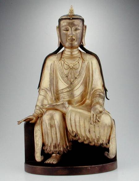 Figure of Avalokitesvara Guanyin a Scuola Cinese