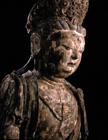 Large seated bodhisattva in meditation a Scuola Cinese