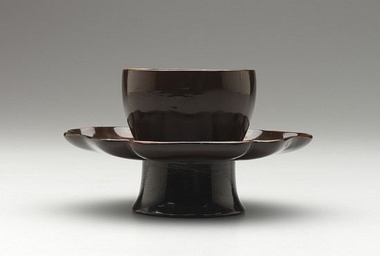 Tea Bowl Stand, Southern Song Dynasty a Scuola Cinese