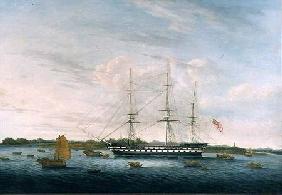 The Honourable East India Company's 'The Earl of Balcarras' at Canton