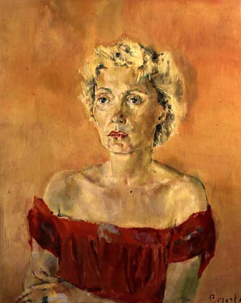 Portrait of Mme. Annavis, 1948 a Christian Berard