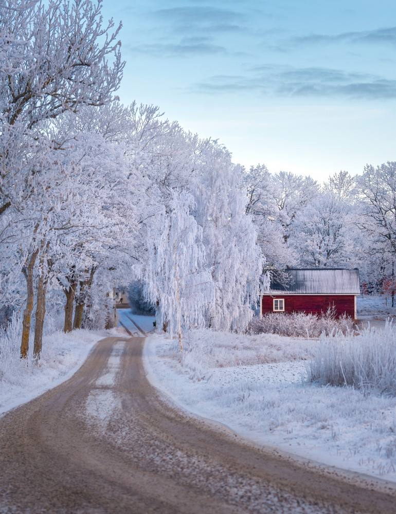 Frosty road a Christian Lindsten