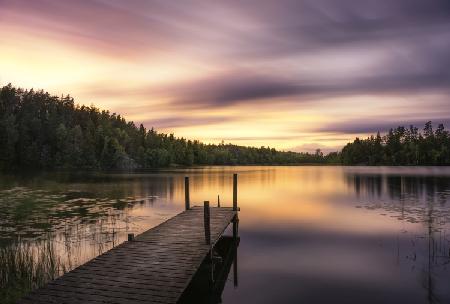 Pink lake