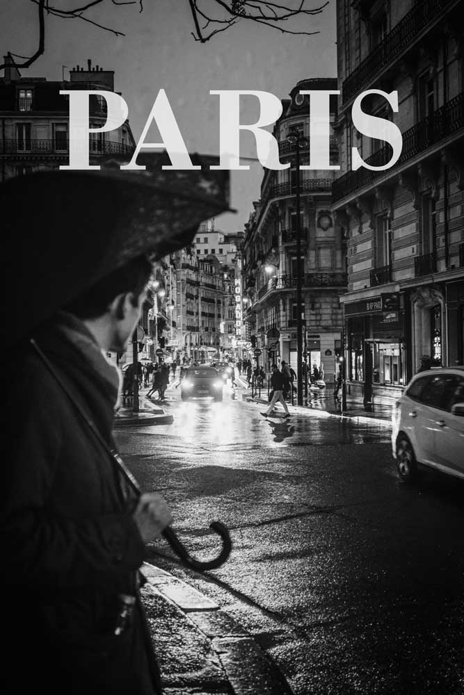 Cities in the rain: Paris a Christian Müringer