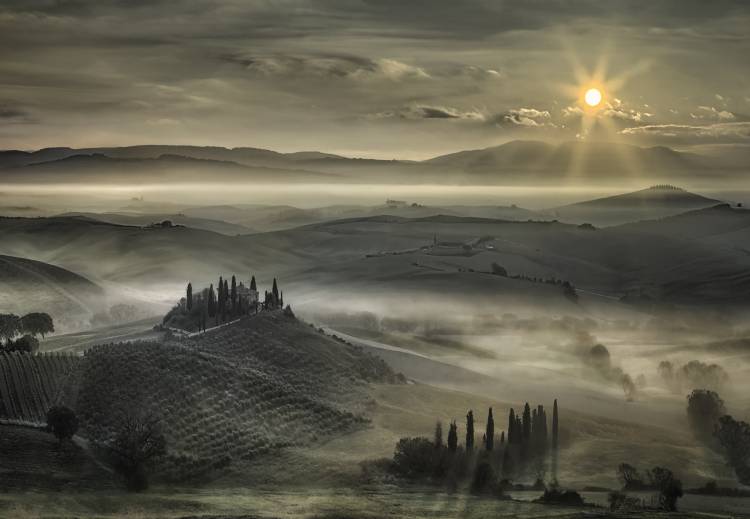 Tuscan Morning a Christian Schweiger