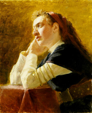 Portrait Of A Young Woman a 
