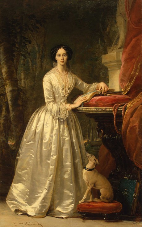 Portrait of Maria Alexandrovna (1824-1880), future Empress of Russia a Christina Robertson