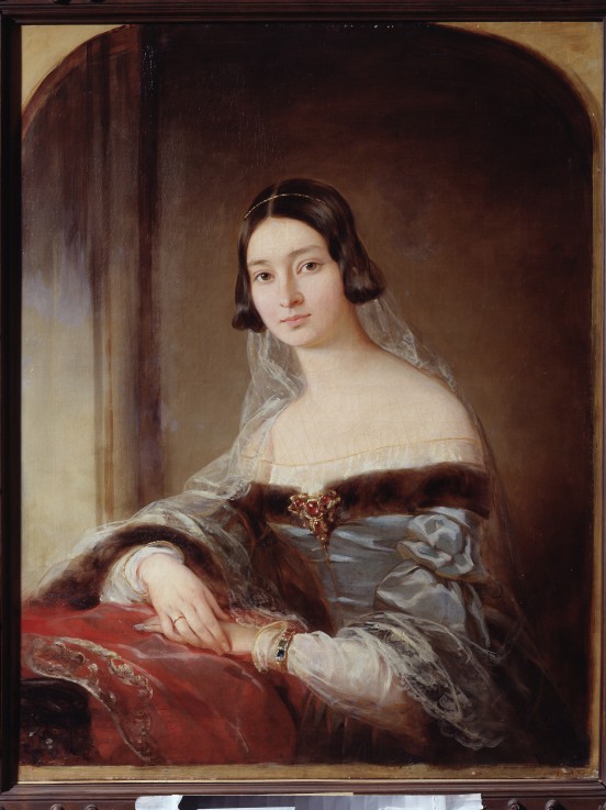Portrait of Maria Sergeyevna Buturlina (1815—1902) a Christina Robertson