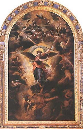 Angel fall (high altar of St. Michael) a Christoph Schwarz