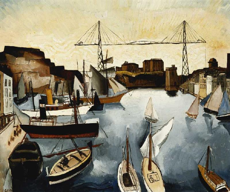 Im Hafen von Marseille a Christopher Wood