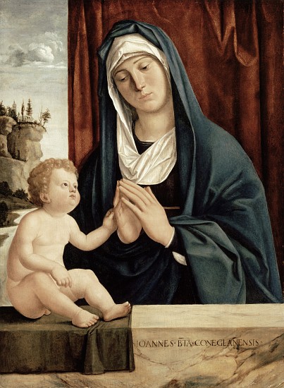 Madonna and Child, late 15th to early 16th century a Giovanni Battista Cima da Conegliano